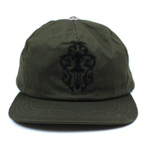 Chrome Hearts Dagger Hat – Olive